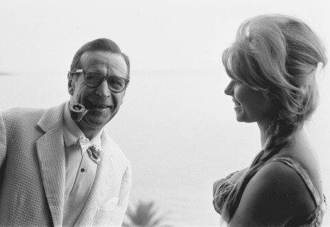 Christian-Jaque et Claudia Cardinale (1960)