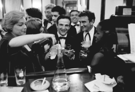 Simone Signoret and François Truffaut (1959)