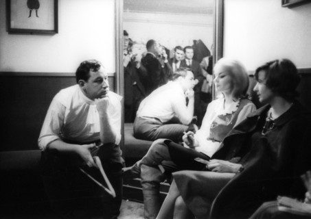 Françoise Sagan, Philippe Noiret et Françoise Brion