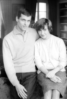 Françoise Sagan et son mari