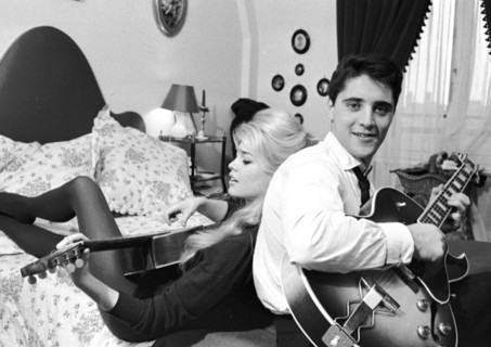 Brigitte Bardot et Sacha Distel
