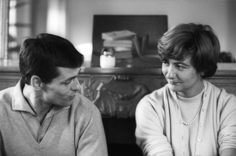 Françoise Sagan et Robert Westhoff (1962)