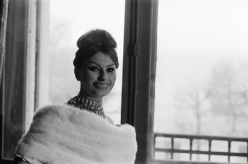 Sophia Loren en Christian Dior