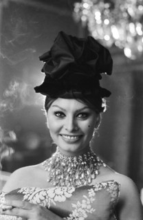 Sophia Loren en Christian Dior