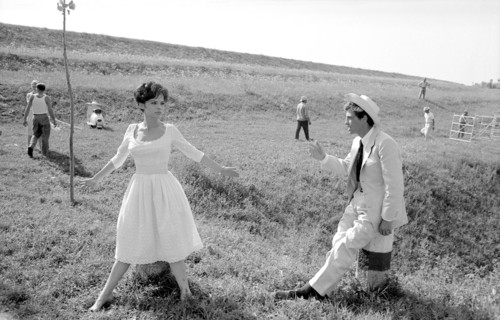 Jean-Paul Belmondo et Pascale Petit