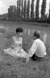 Jean-Paul Belmondo et Pascale Petit