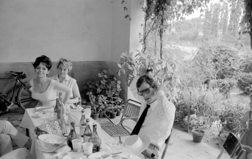 Jean-Paul Belmondo et Pascale Petit