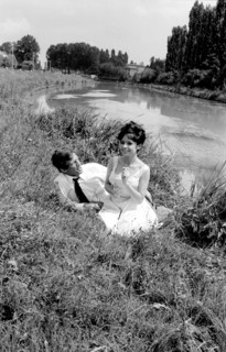 Jean-Paul Belmondo et Pascale Petit