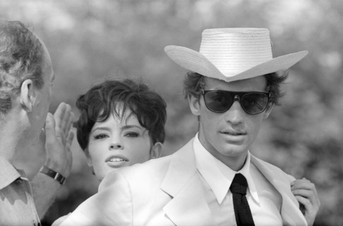 Jean-Paul Belmondo et Pascale Petit