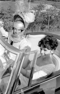 Jean-Paul Belmondo et Pascale Petit