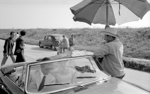 Jean-Paul Belmondo et Pascale Petit