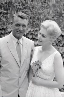 Cary Grant et Kim Novak in Cannes