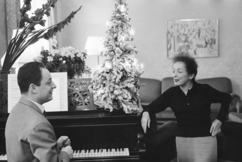 Edith Piaf with Charles Dumont
