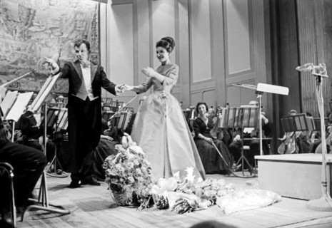 Maria Callas performing