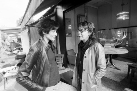 Inès de la Fressange et Dani (2003)