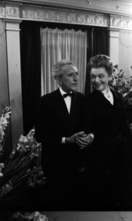Représentation de la pièce "L'Aigle à deux têtes", 1960