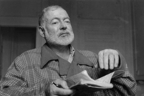 Ernest Hemingway, 1956