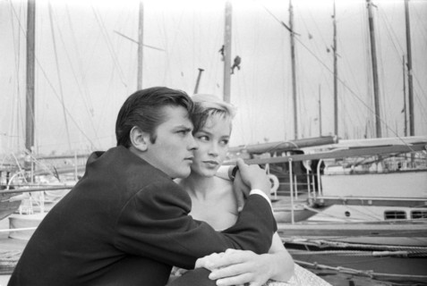 Alain Delon et Estella Blain