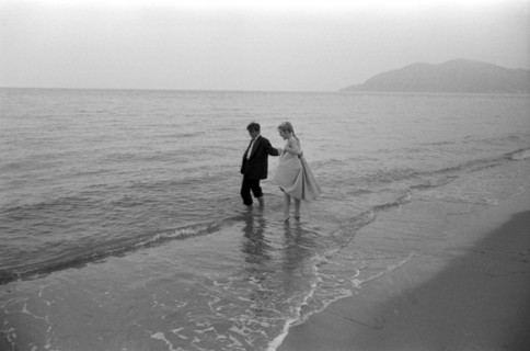 Alain Delon et Estella Blain
