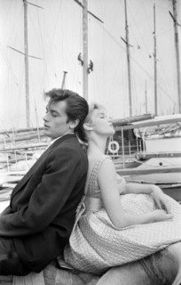 Alain Delon et Estella Blain