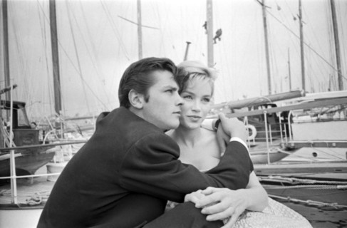 Alain Delon et Estella Blain