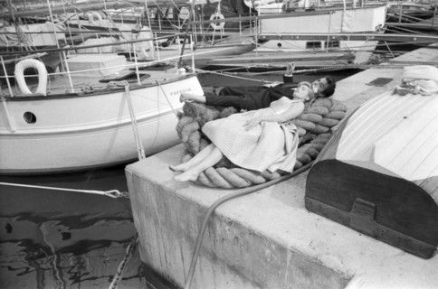 Alain Delon et Estella Blain