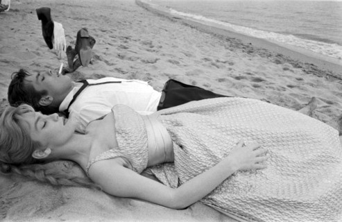 Alain Delon et Estella Blain