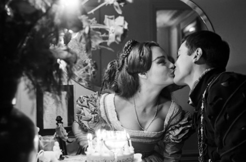 Romy Schneider et Alain Delon