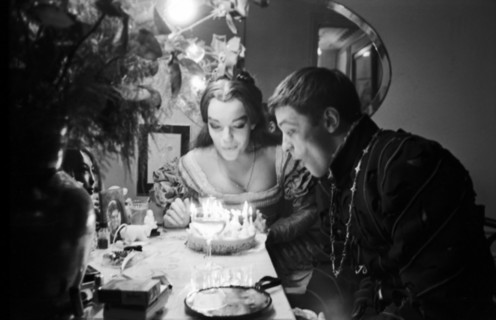 Romy Schneider et Alain Delon