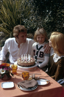Johnny Hallyday, Sylvie Vartan et leur fils David
