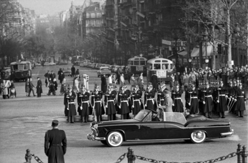 Cérémonie commémorative du 11 novembre 1960