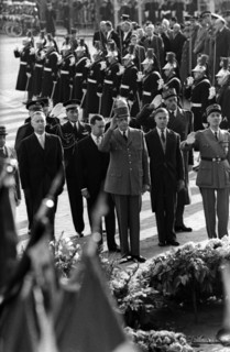 Cérémonie commémorative du 11 novembre 1960