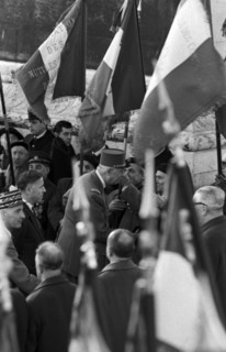 Cérémonie commémorative du 11 novembre 1960