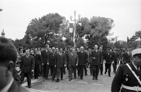 Charles de Gaulle, Nice, 1960