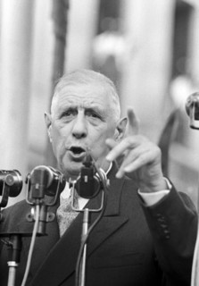 Charles de Gaulle, Nice, 1960