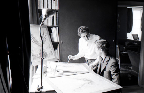 Rudolf Noureev et Raimundo de Larraín, 1961