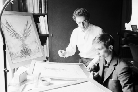 Rudolf Noureev et Raimundo de Larraín, 1961