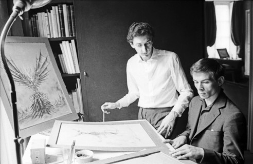 Rudolf Noureev et Raimundo de Larraín, 1961