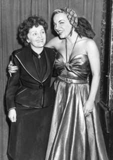 Piaf et Carmen Miranda, New York, décembre 1950