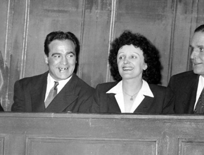 Piaf et Marcel Cerdan au théâtre, 1948