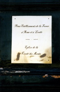 Eglise de la Trinité des Monts à Rome