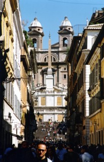 Eglise de la Trinité des Monts à Rome.