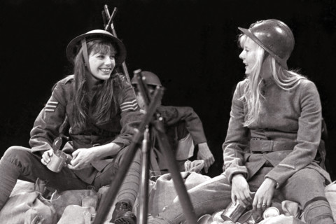 Jane Birkin and Sylvie Vartan