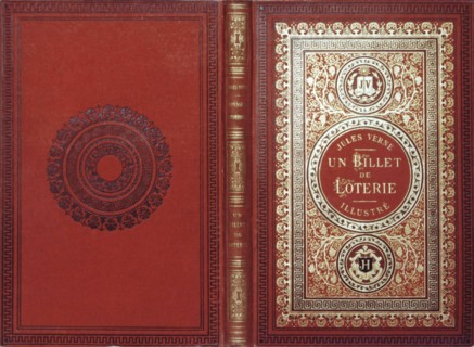 Verne, Un Billet de loterie (Couverture du livre)