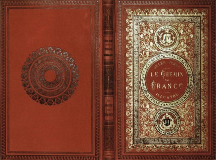 Verne, Le Chemin de France (Couverture du livre)