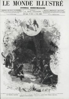Le Voyage à travers l'impossible - une de journal