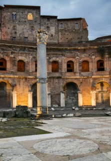 Les Marchés de Trajan à Rome, Italie