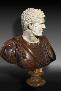 Bust of the roman emperor Caracalla