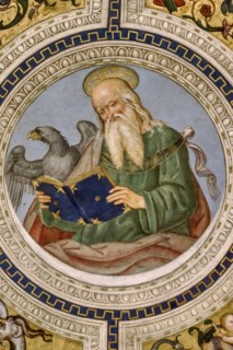 Fresco of the Basilica of St. Maria del Popolo Choir