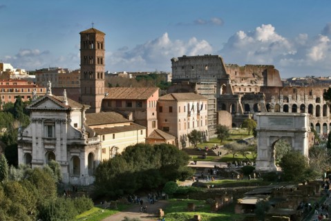 The Roman Forum, Rome, Italy